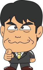 kinkinさんの政治家を目指す湯元敏浩の似顔絵イラストへの提案