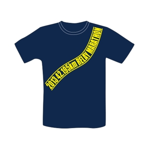 SATOH COLOR (SATOH_COLOR)さんのマラソン大会参加賞Tシャツデザインの依頼ですへの提案