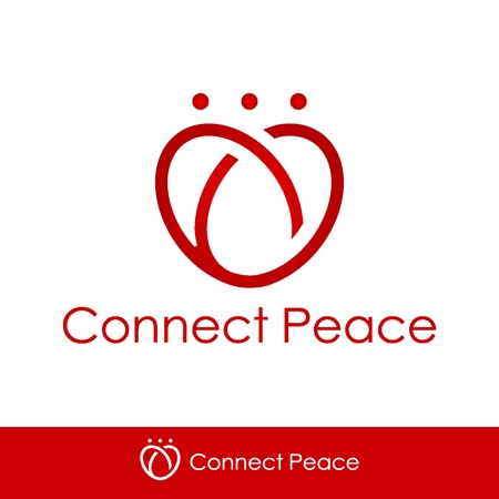kazubonさんの「㈱Connect  Peace  」のロゴ作成への提案