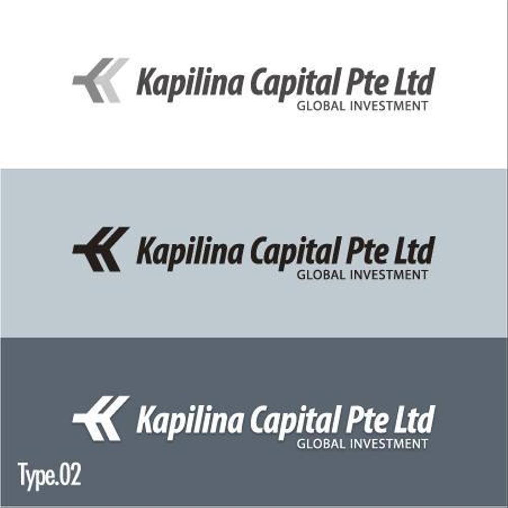 「Kapilina Capital Pte Ltd」のロゴ作成