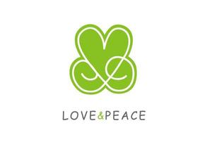 ミブロ (miburo)さんの「LOVE&PEACE」のロゴ作成への提案