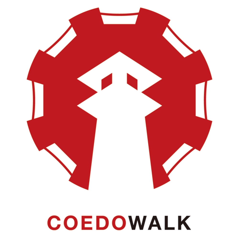 「小江戸ウォーク（COEDO WALK）」のロゴ作成