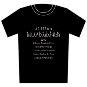 ymbk (ymbk)さんのマラソン大会参加賞Tシャツデザインの依頼ですへの提案