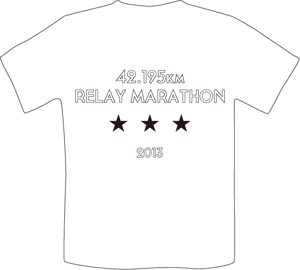Mizzさんのマラソン大会参加賞Tシャツデザインの依頼ですへの提案