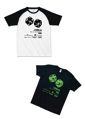 ERICA (SUZU_ERI)さんのマラソン大会参加賞Tシャツデザインの依頼ですへの提案