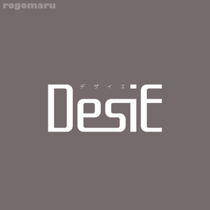 ロゴ研究所 (rogomaru)さんの「DesiE （デザイエ）小文字、大文字どちらでもOK」のロゴ作成への提案