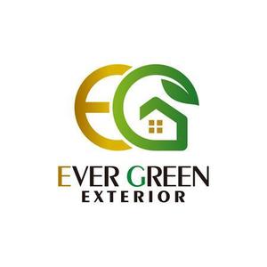 z-yanagiya (z-yanagiya)さんの「(株)ＥＶＥＲ　ＧＲＥＥＮ　ＥＸＴＥＲＩＯＲ」のロゴ作成への提案