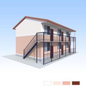 cheskyさんのアパートの外壁と屋根の塗り替えデザインへの提案