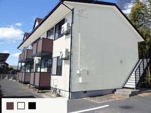 kawanoue (akitsch)さんのアパートの外壁と屋根の塗り替えデザインへの提案