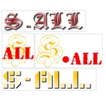 三上拓矢 (takkun0609)さんの大阪で活動中のミクスチャーロックバンド「S-ALL」のロゴ作成への提案