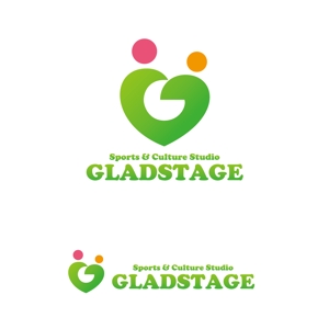 design wats (wats)さんの「GLADSTAGE」のロゴ作成への提案