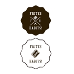 HAND (Handwerksmeister)さんの「FRITES HABITS!」のロゴ作成への提案