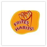 d:tOsh (Hapio)さんの「FRITES HABITS!」のロゴ作成への提案