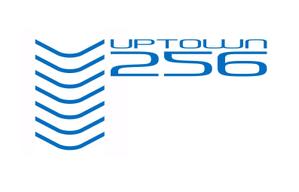 さんの「UPTOWN 256」のロゴ作成への提案