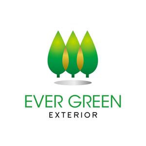 yuko asakawa (y-wachi)さんの「(株)ＥＶＥＲ　ＧＲＥＥＮ　ＥＸＴＥＲＩＯＲ」のロゴ作成への提案