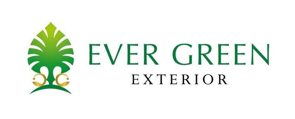 「(株)ＥＶＥＲ　ＧＲＥＥＮ　ＥＸＴＥＲＩＯＲ」のロゴ作成