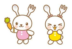さんの次回以降専属依頼あり。食育で使用するウサギのキャラクターデザイン（イメージ画添付）をお願い致します。への提案