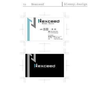 klenny (klenny)さんの【IT企業】名刺デザインの募集（ロゴファイル有）への提案