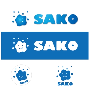 nico design room (momoshi)さんの「SAKO」のロゴ作成への提案