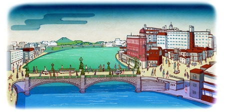日本橋のイメージ画の依頼 外注 イラスト制作の仕事 副業 クラウドソーシング ランサーズ Id