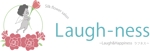 szkkazunoriさんの「Silk flower salon　Laugh-ness ～Laugh&Happiness～」のロゴ作成への提案