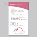 elimsenii design (house_1122)さんの「ブライダル企業向けコンサルティング会社」の名刺作成への提案