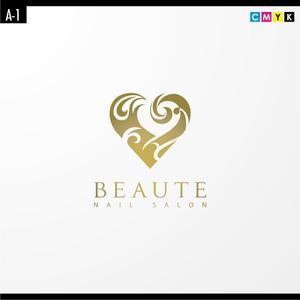 さんの「Ｎail salon BEAUTE」のロゴ作成への提案