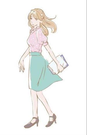 楠野ちえ (Chie)さんの女性向け講座パンフレットの表紙イラストへの提案