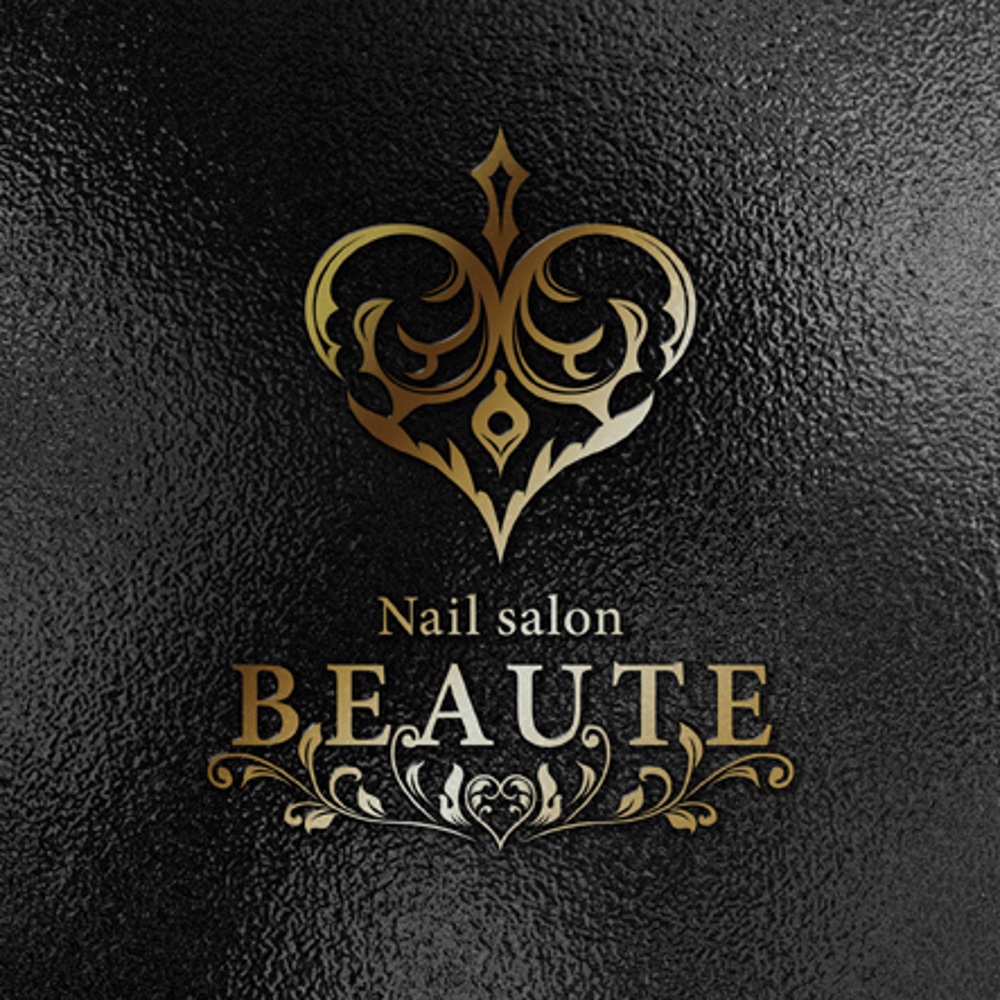 「Ｎail salon BEAUTE」のロゴ作成