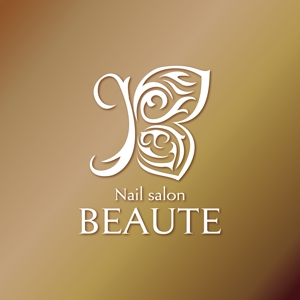 nico design room (momoshi)さんの「Ｎail salon BEAUTE」のロゴ作成への提案