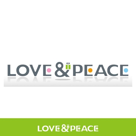 smoke-smoke (smoke-smoke)さんの「LOVE&PEACE」のロゴ作成への提案