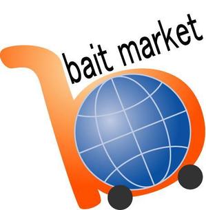 sima26さんの「ｂａｉｔ　ｍａｒｋｅｔ」のネットショッピングサイトロゴ製作への提案