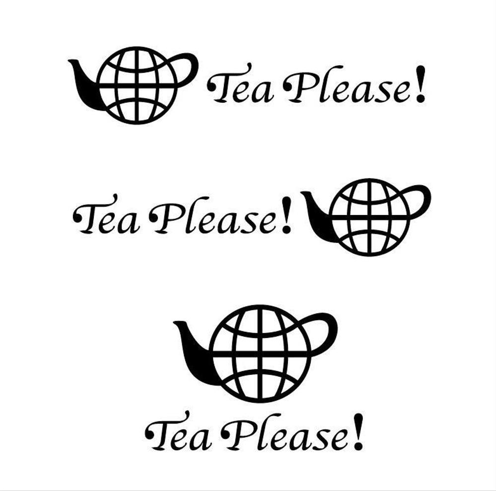 「Tea Please!」のロゴ作成