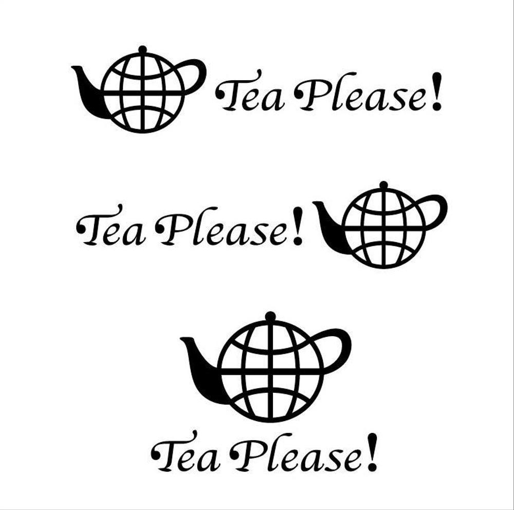 「Tea Please!」のロゴ作成