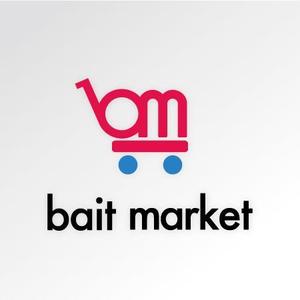 株式会社koop (koop)さんの「ｂａｉｔ　ｍａｒｋｅｔ」のネットショッピングサイトロゴ製作への提案