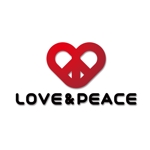 nico design room (momoshi)さんの「LOVE&PEACE」のロゴ作成への提案