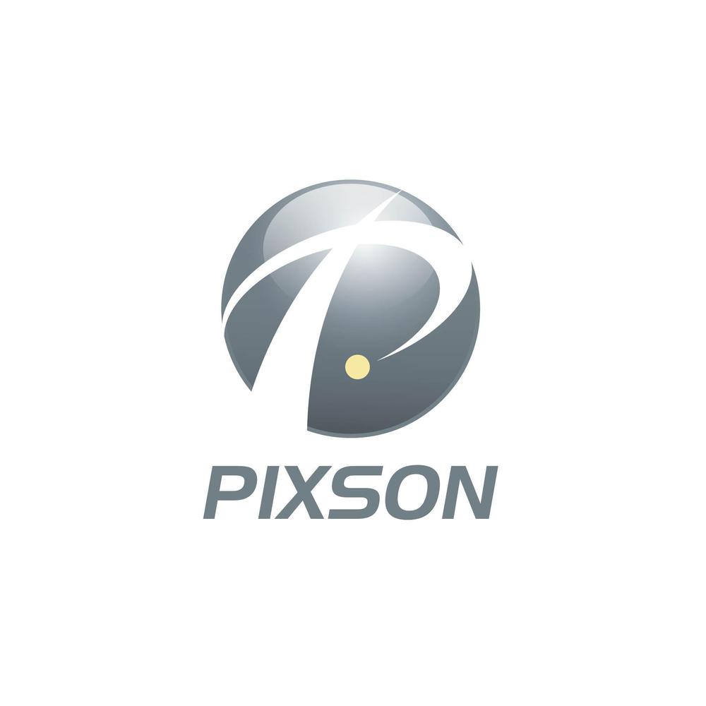 「PIXSON」(IT系メーカー)のロゴ作成(国内・海外で使用)