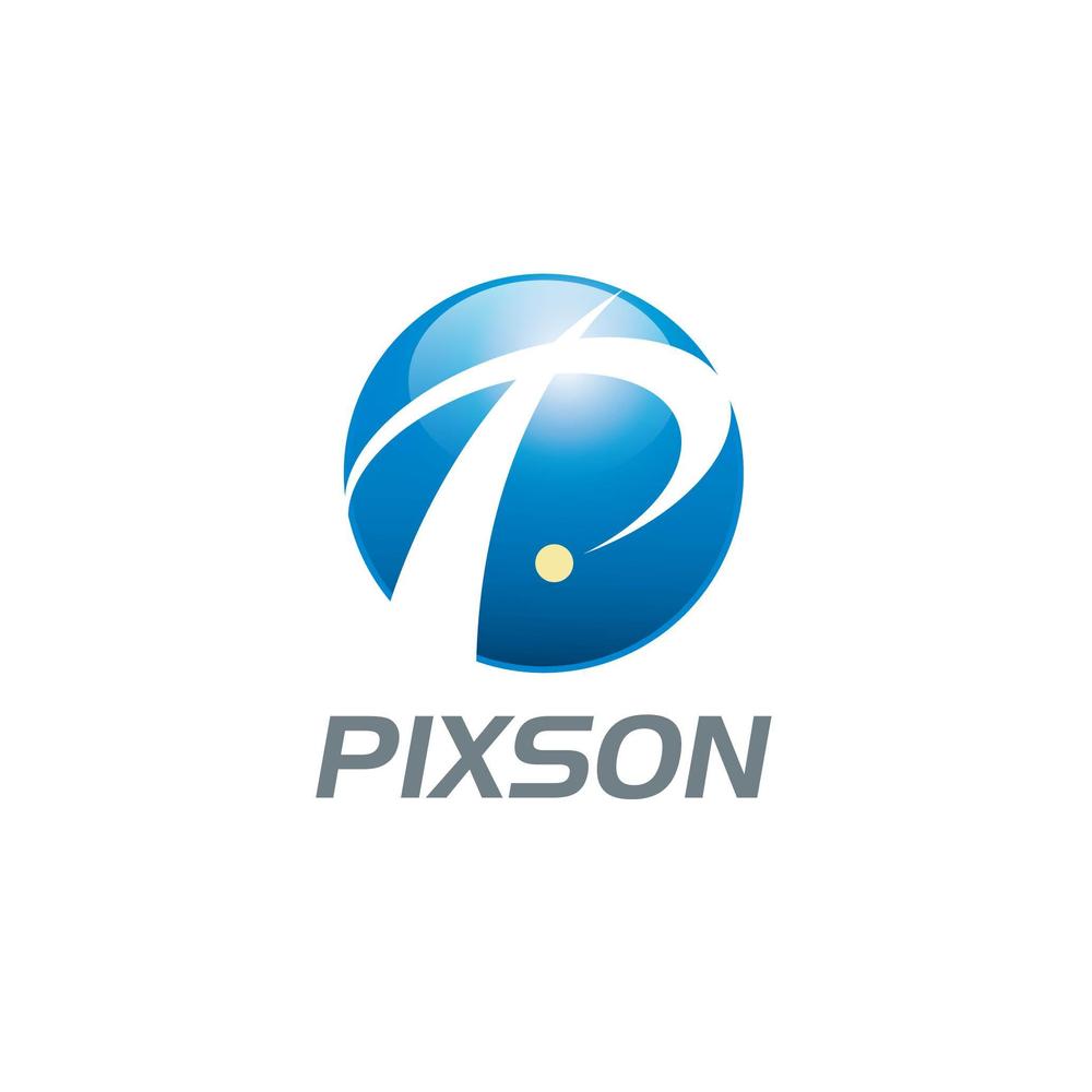 「PIXSON」(IT系メーカー)のロゴ作成(国内・海外で使用)