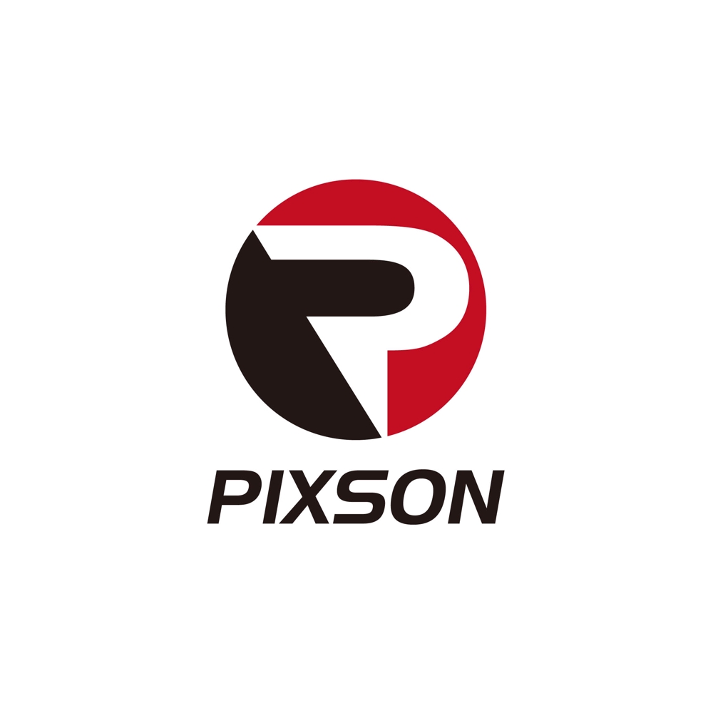 「PIXSON」(IT系メーカー)のロゴ作成(国内・海外で使用)