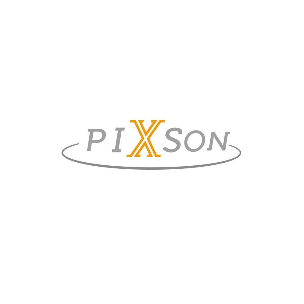 「PIXSON」(IT系メーカー)のロゴ作成(国内・海外で使用)