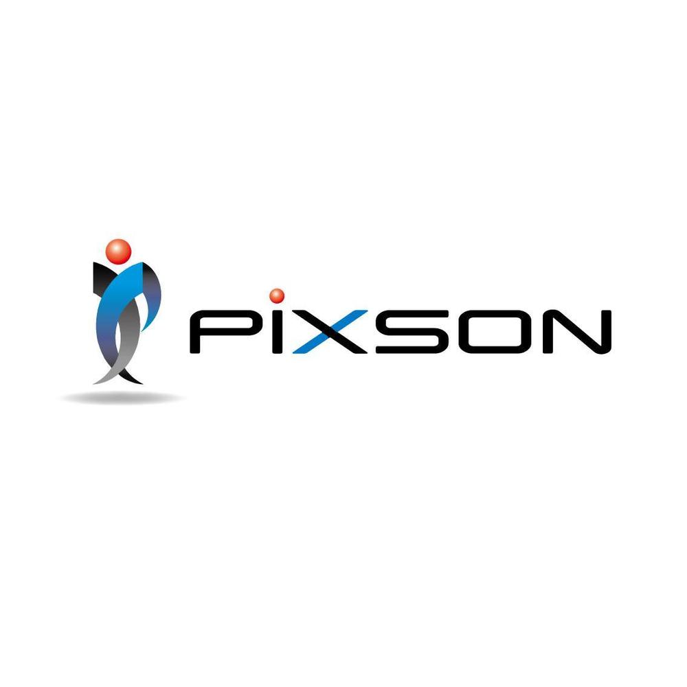 「PIXSON」(IT系メーカー)のロゴ作成(国内・海外で使用)