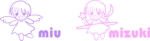 kazuha_sanadaさんの「「美羽」と「美月」：二人の娘のロゴマーク」のロゴ作成への提案
