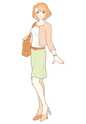 さんの女性向け講座パンフレットの表紙イラストへの提案