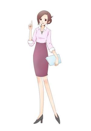mai586sen ()さんの女性向け講座パンフレットの表紙イラストへの提案