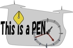 sima26さんのバンド「This is a PEN.」のロゴ作成への提案