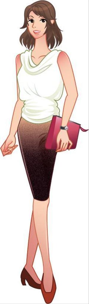 mozzy (yuluvi)さんの女性向け講座パンフレットの表紙イラストへの提案