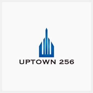 さんの「UPTOWN 256」のロゴ作成への提案