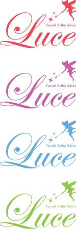 karu_005さんのフェイシャルエステサロン「Luce」のお店のロゴへの提案
