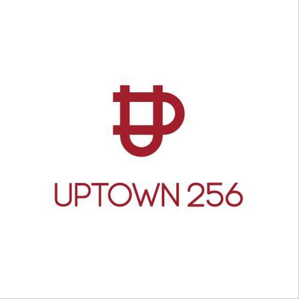 「UPTOWN 256」のロゴ作成
