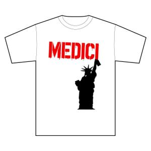 takeshi (takeshi108)さんのMEDICI公式Tシャツ:ユーザーがオシャレなTシャツのスポンサーになってクリエイターを支援への提案